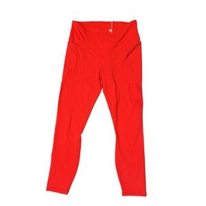 Fabletics Red Exercise Pants Size Small